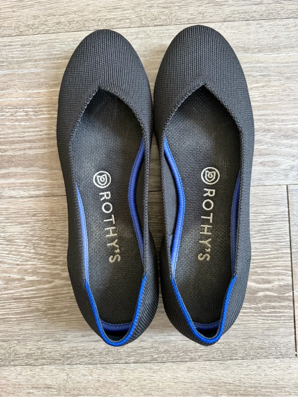 Rothy’s The Flats in Black size 7.5